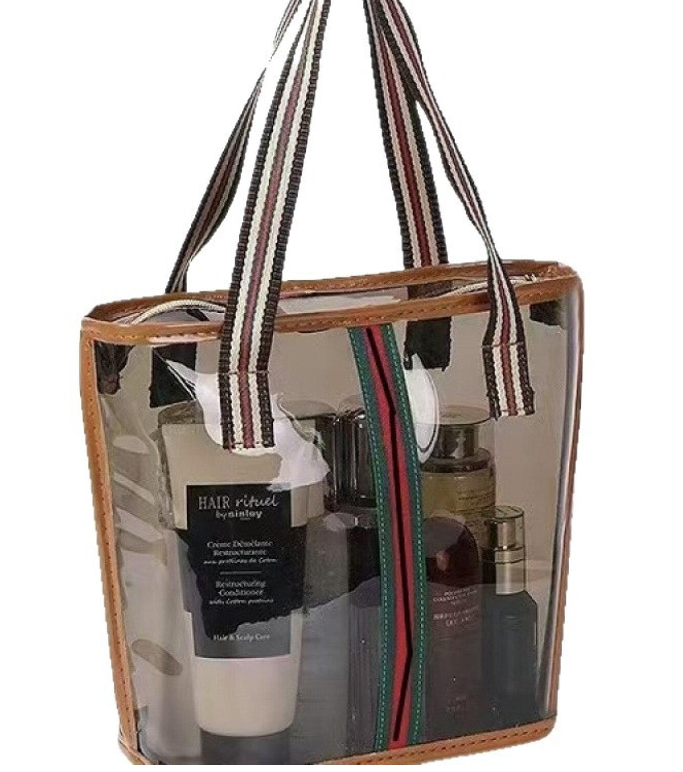 Trousse de Toilette Transparente Étanche — Format Voyage 🧳