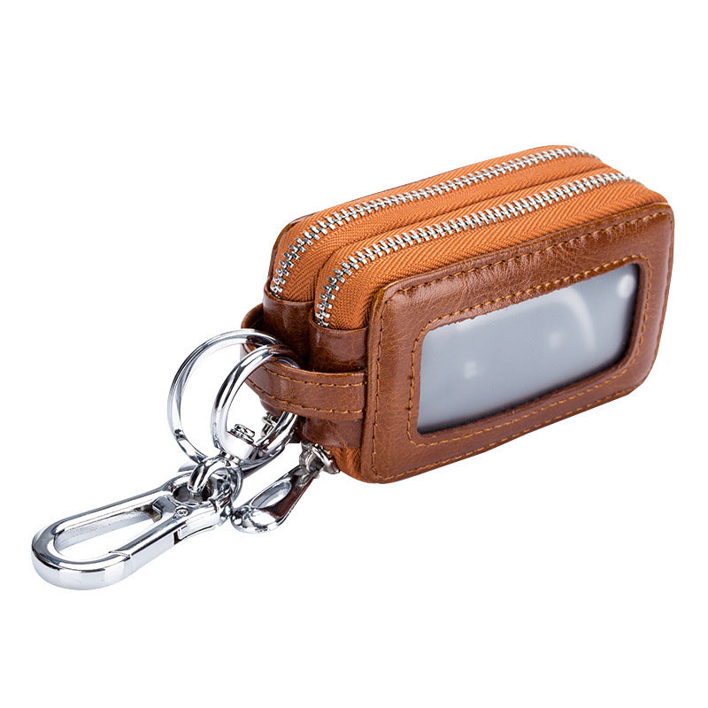 KeyStyle - Étui pour clés de voiture premium à double fermeture éclair
