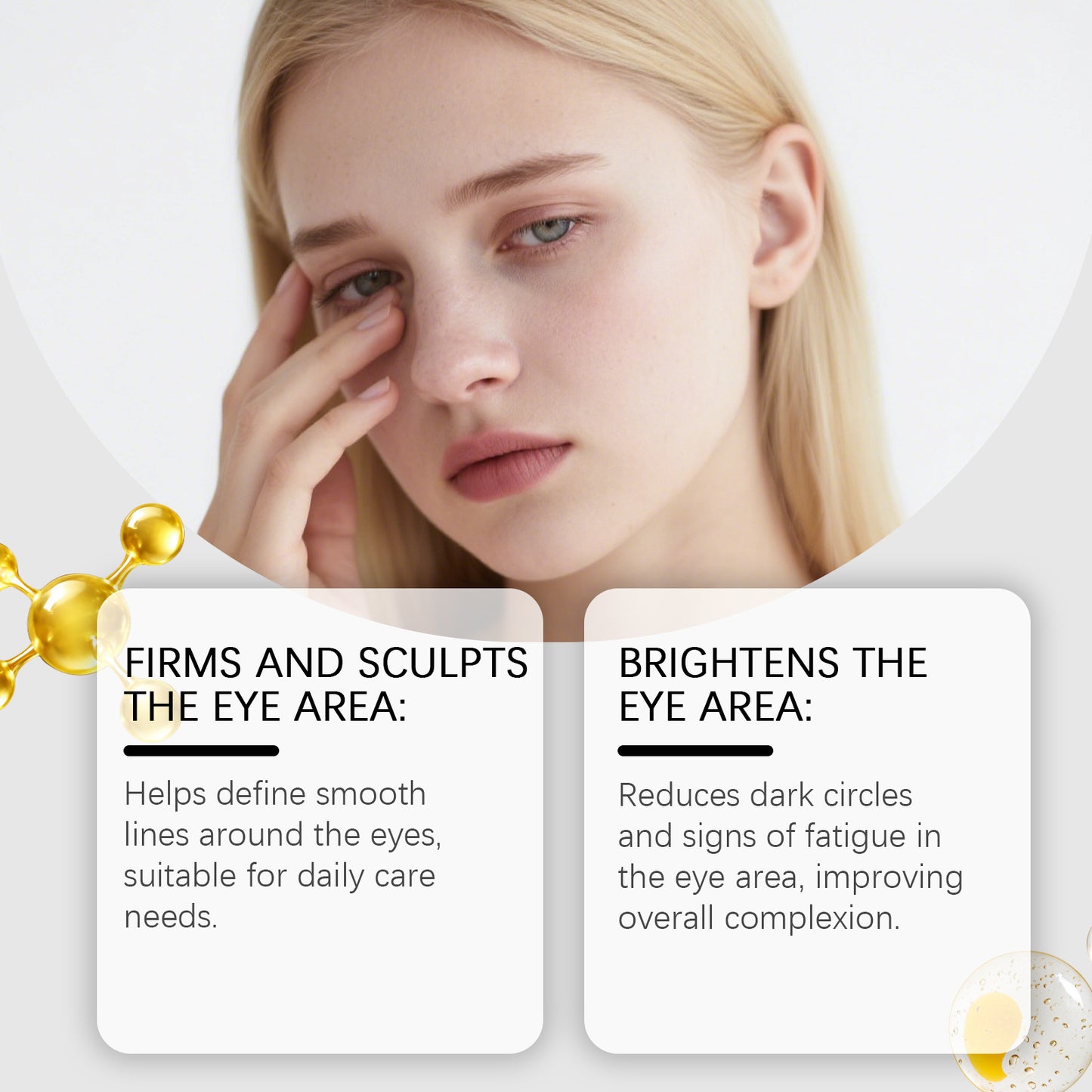 Crème Contour des Yeux Anti-âge Éclat et Réparation 🧴